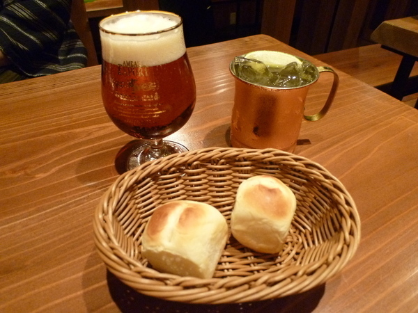 マタドール ビールとパン